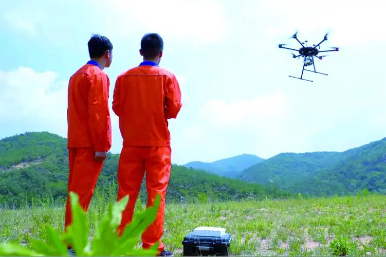 友好无人机倾斜摄影巡检拍摄